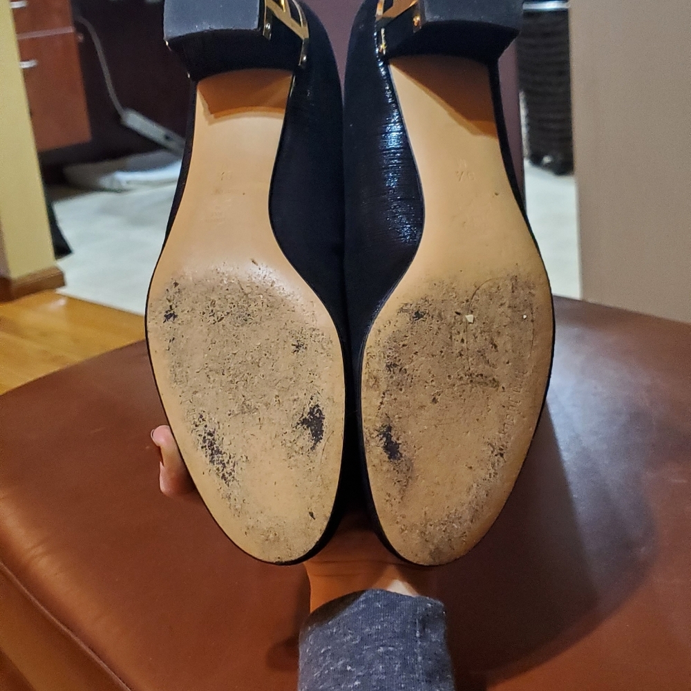 Jon Josef Denise 2 Black Suede Heels - sz 9.5 - Picture 6 of 6